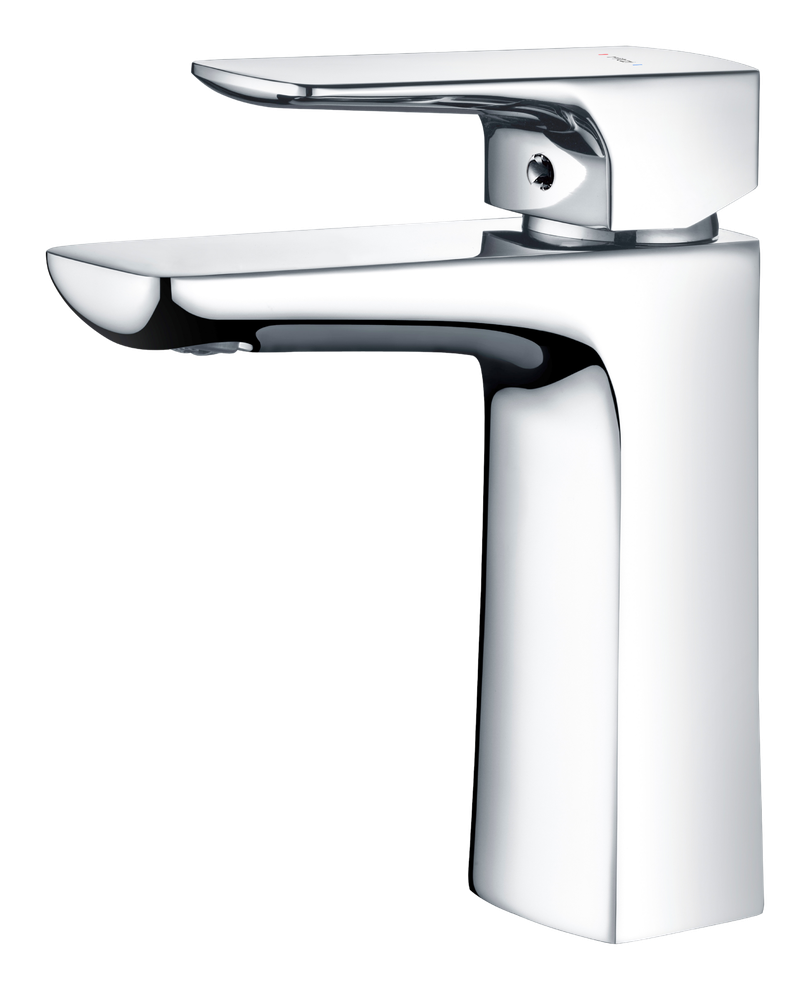 Ample Single lever basin mixer — mirror chrome