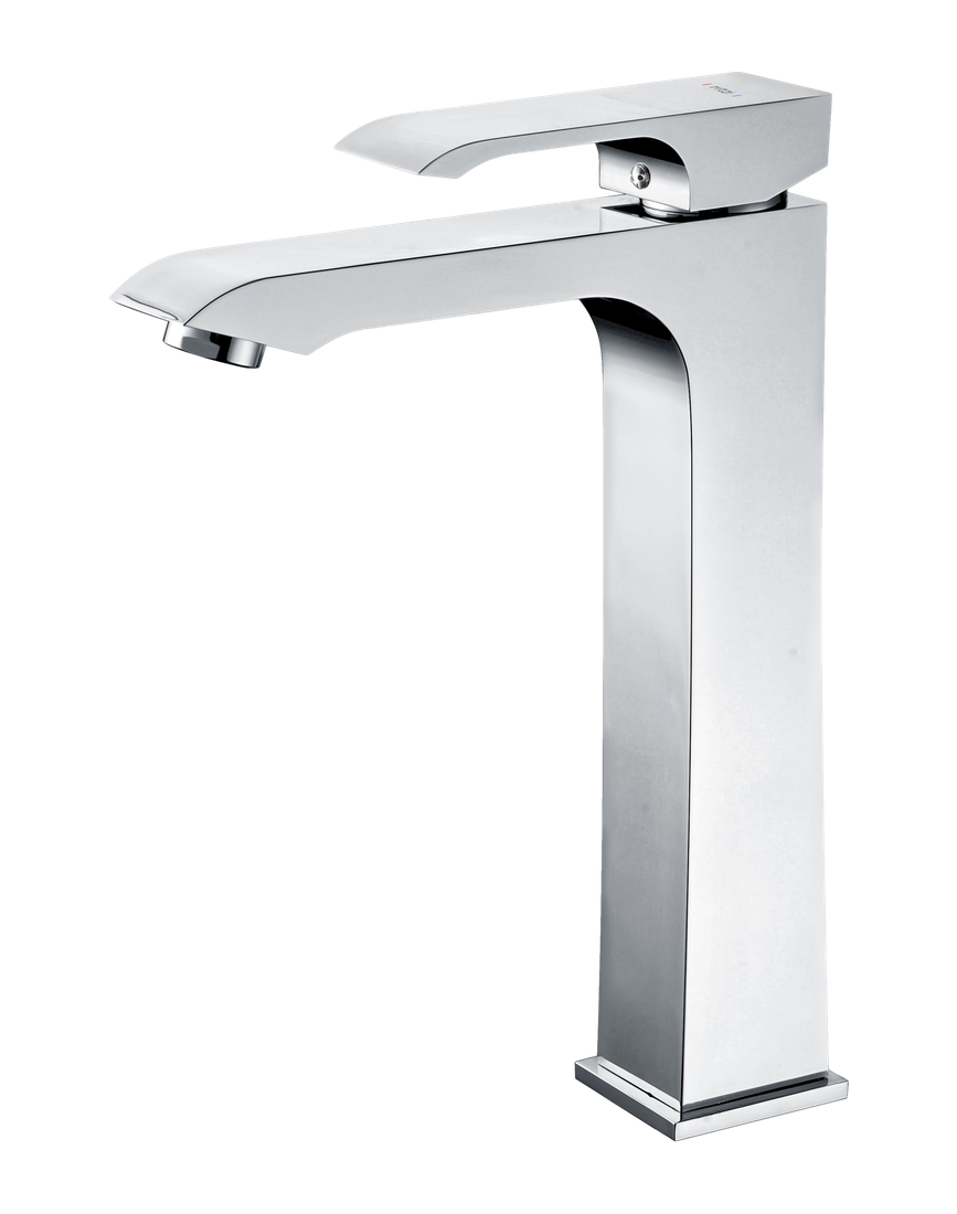 Dainty Single lever High basin mixer — mirror chrome