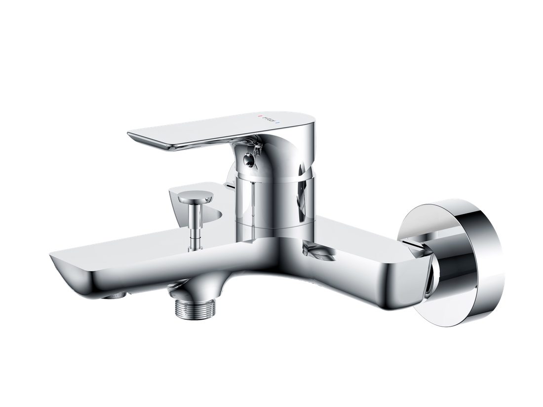 Finesse Single lever bathtub mixer — mirror chrome