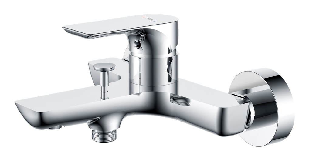 Finesse Single lever bathtub mixer — mirror chrome