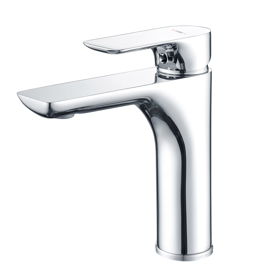 Finesse Single lever basin mixer — mirror chrome