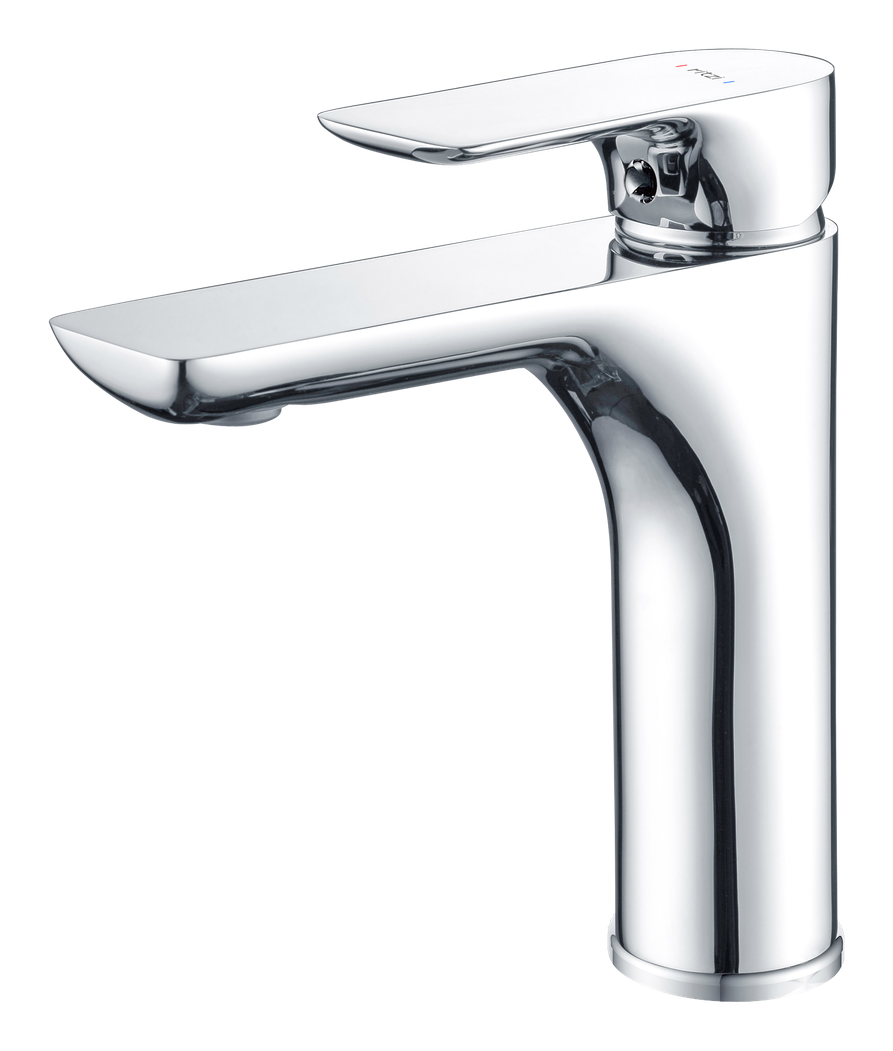 Finesse Single lever basin mixer — mirror chrome