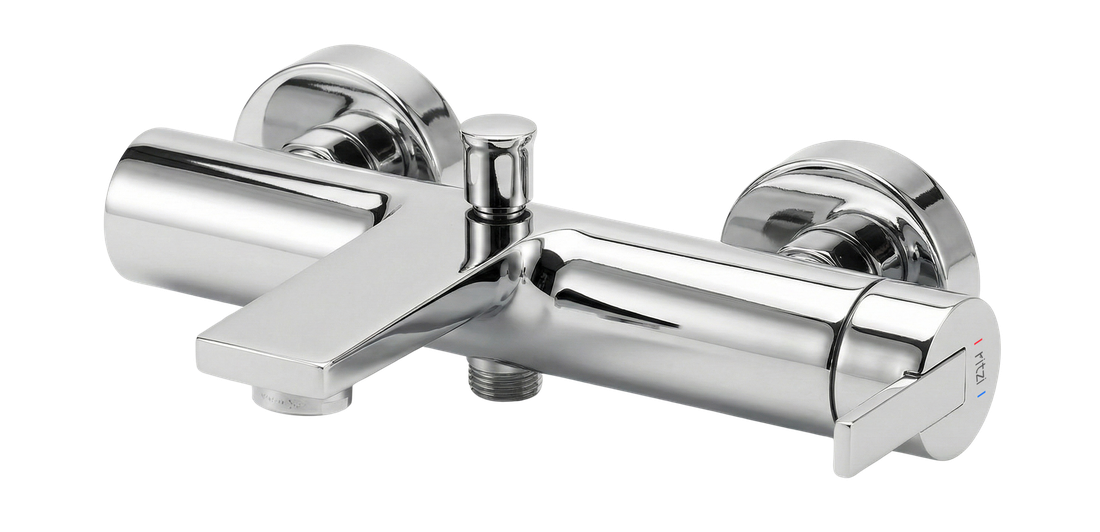 Galore Single lever bathtub mixer — mirror chrome