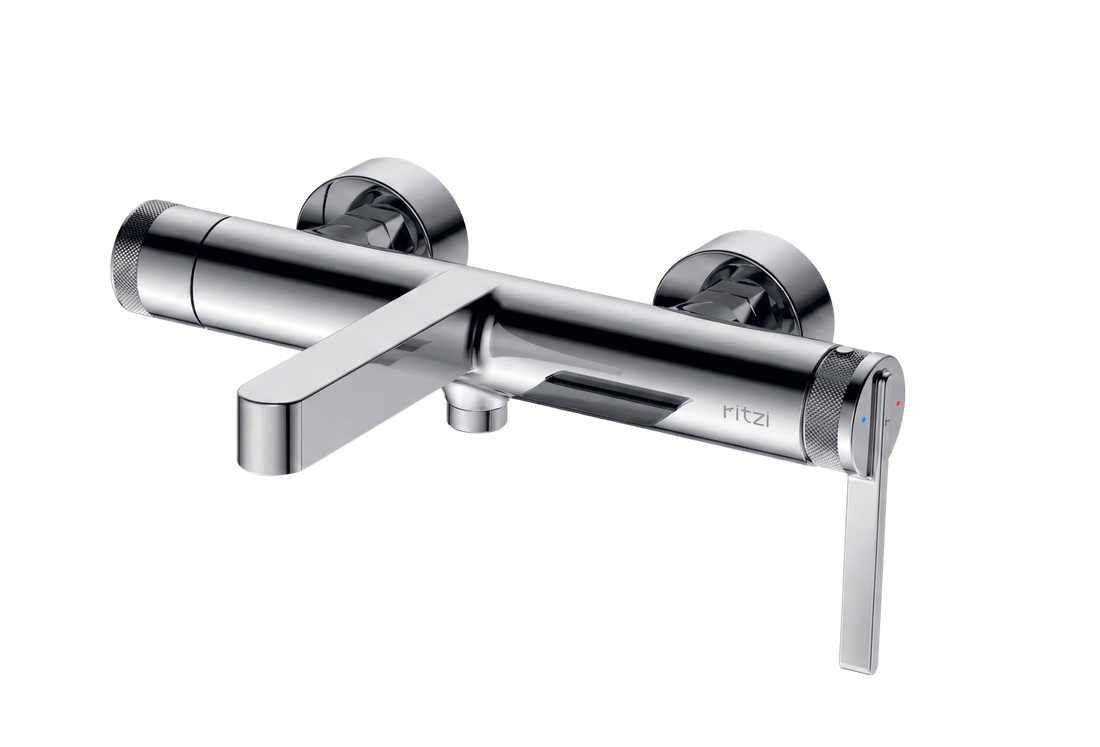 Glamour Single lever bathtub mixer — mirror chrome