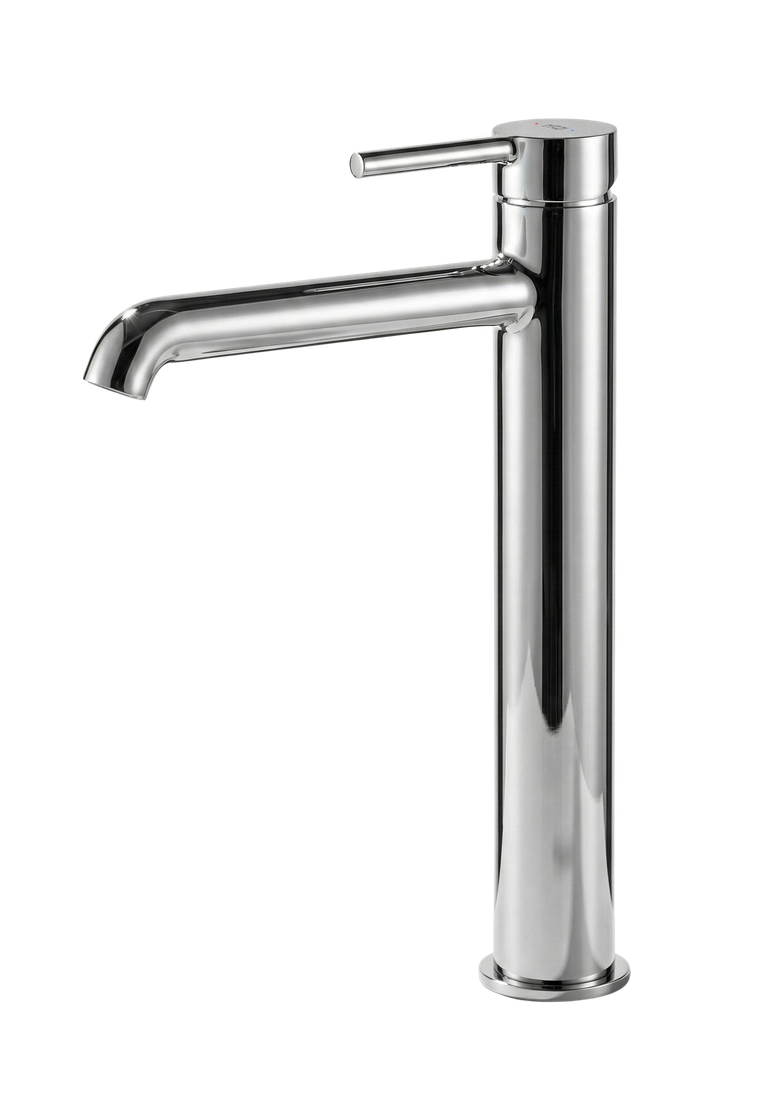 Ornate Single lever High basin mixer — mirror chrome