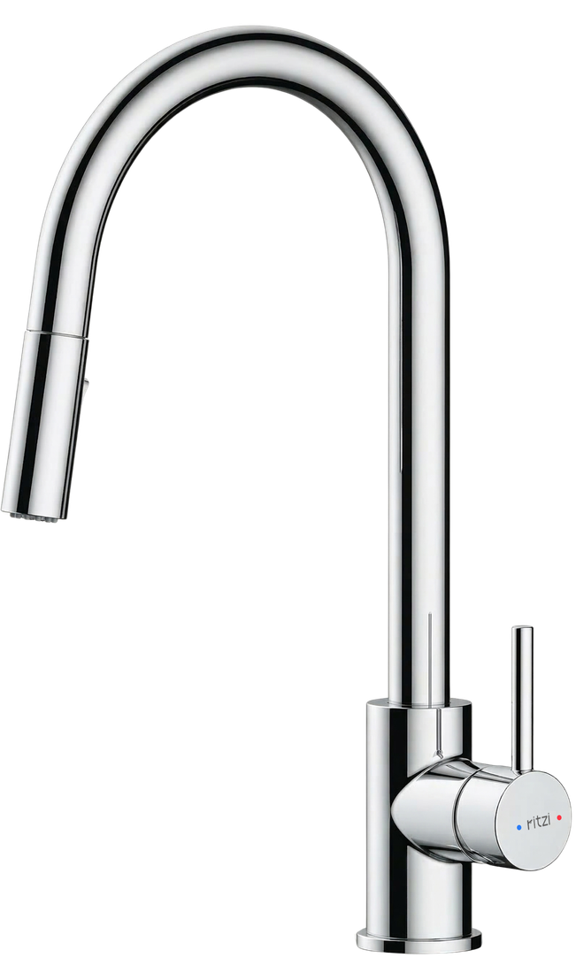 Kitchen Single lever — mirror chrome
