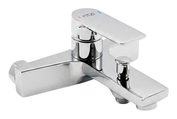 Stellar Single lever bathtub mixer — mirror chrome
