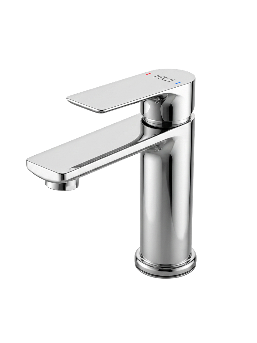 Stellar Single lever basin mixer — mirror chrome